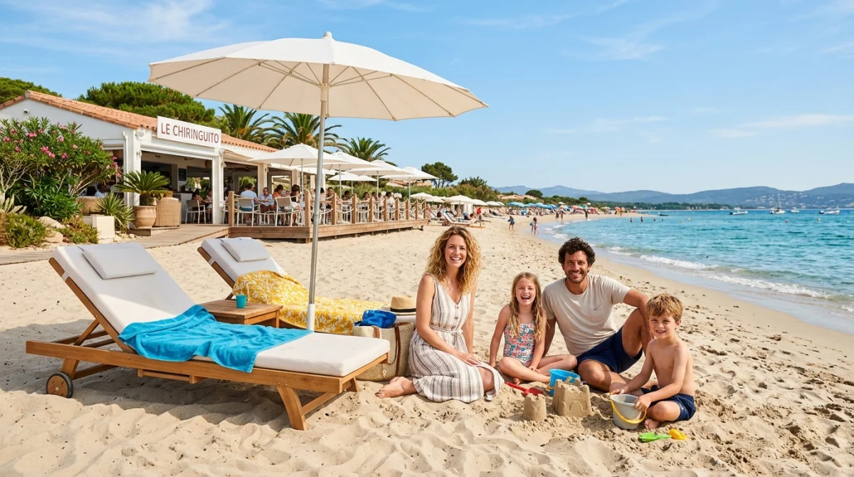 Trouver les meilleures plages avec restaurant et transats