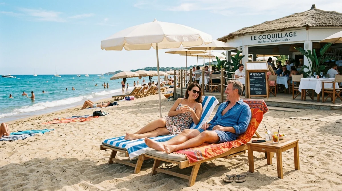 Trouver les meilleures plages avec restaurant et transats